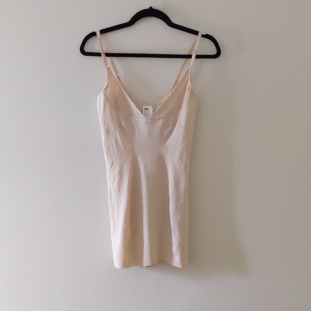 H&M Under-Bust Shaper Slip in Cream